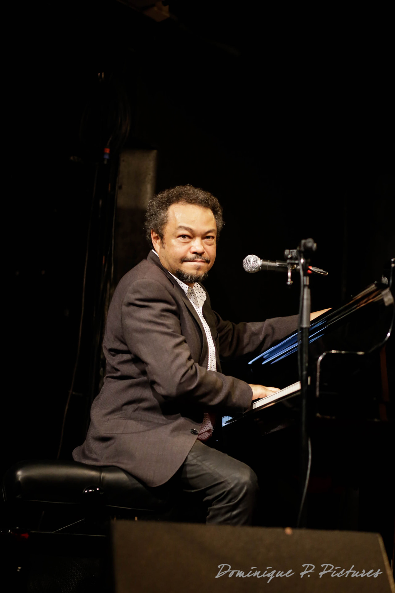 Au piano — Photographie de concert — 2015